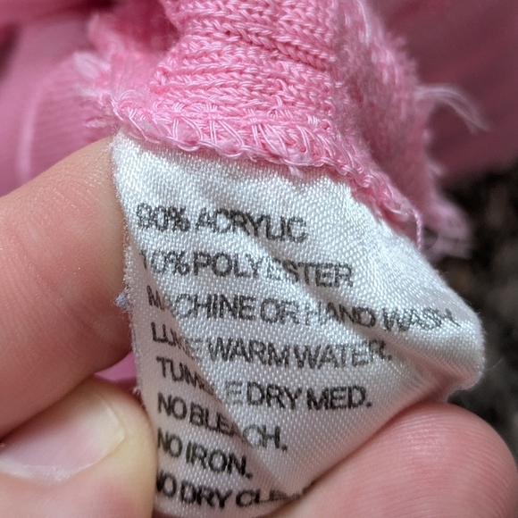 Misook Pink Textured Single Button Professional Sweater Jacket S - Picture 9 of 10